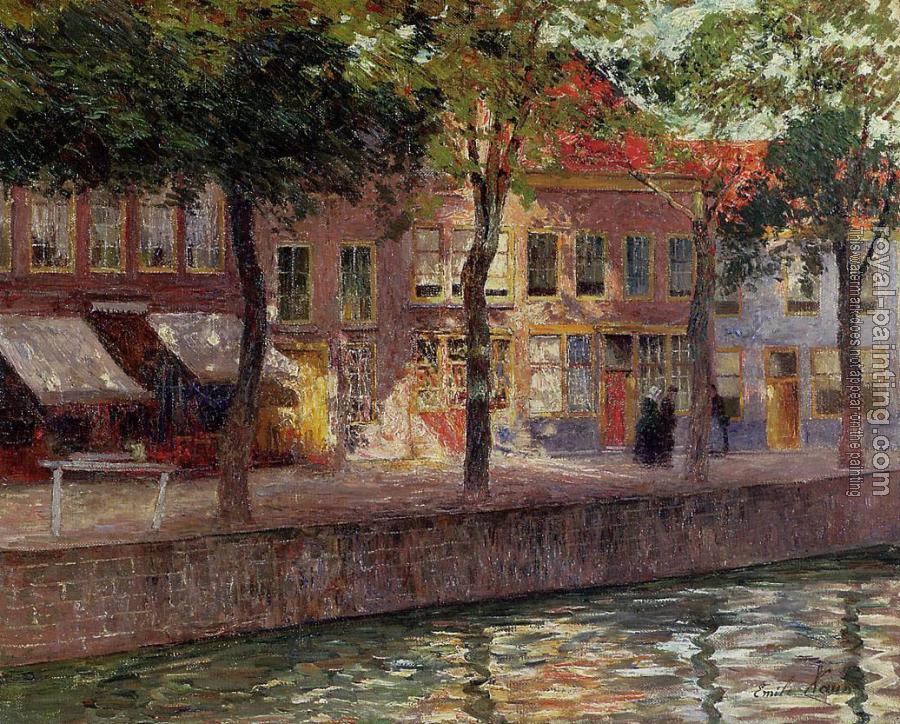 Emile Claus : Canal in Zeeland